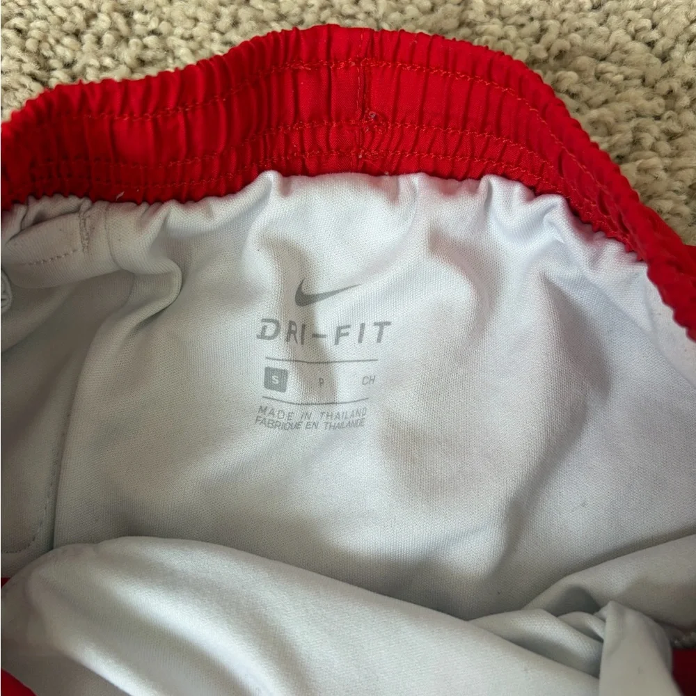 Nike Kids Red and Blue Shorts Duo Size S